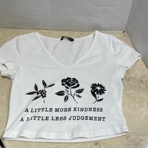 Shein white size small crop top